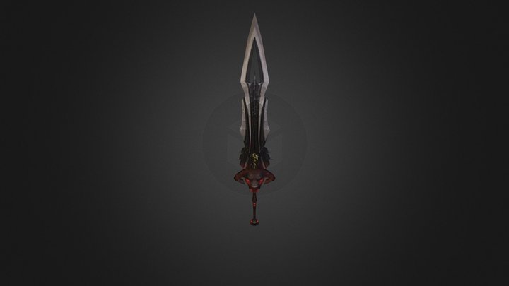 Меч Паагрио работа для "Lineage 2" 3D Model