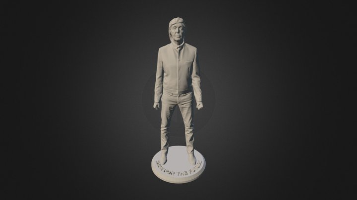 Paul_McCartney_3D_Figure 3D Model