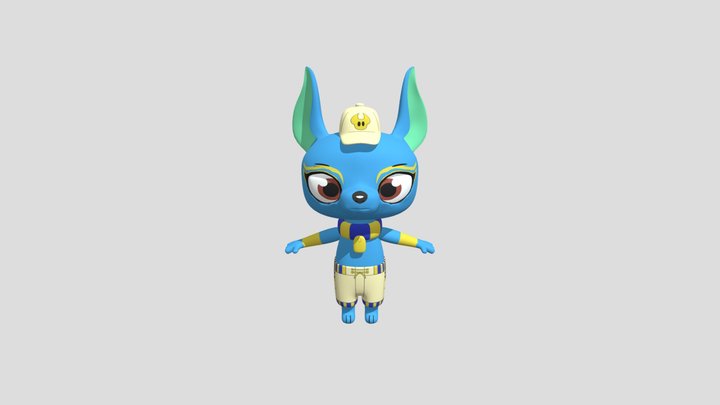 Miguel Rainbow Butterfly Unicorn Kitty (1) 3D Model