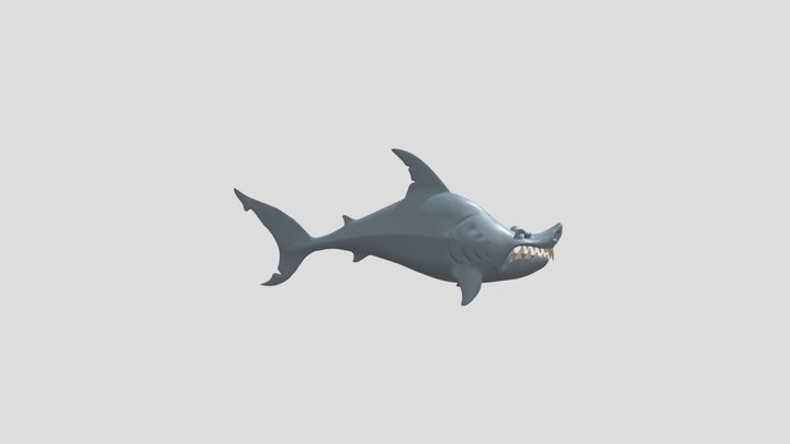 A Shark  Submission for CGCookie. RomanBronnikov 3D Model