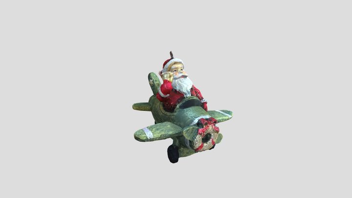 Santa 3D Model