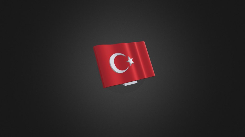 turkish-flag-download-free-3d-model-by-eminkalkis-373361c-sketchfab