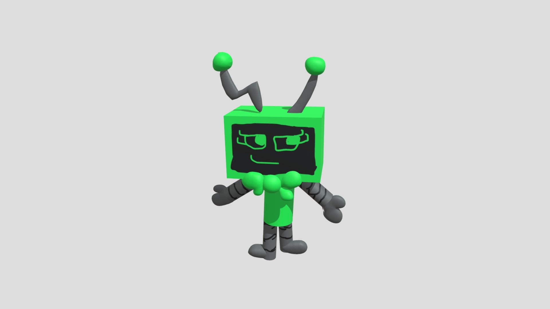Vee Version 1 - Download Free 3D model by anthony.EXE1 (@anthonypooler1 ...