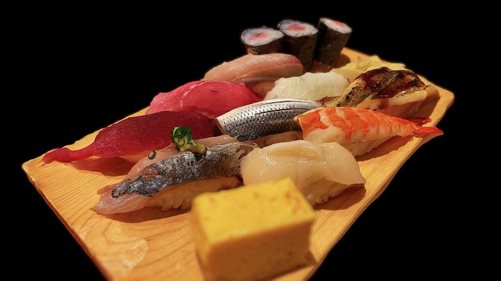 Sushi@Hibiya 3D Model