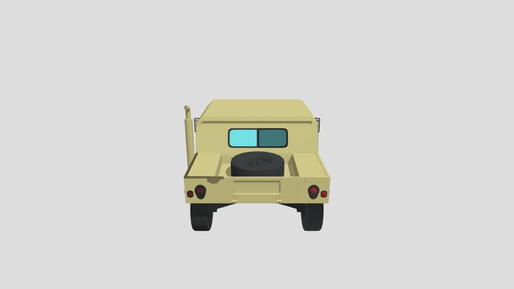 Humvee 3D Model