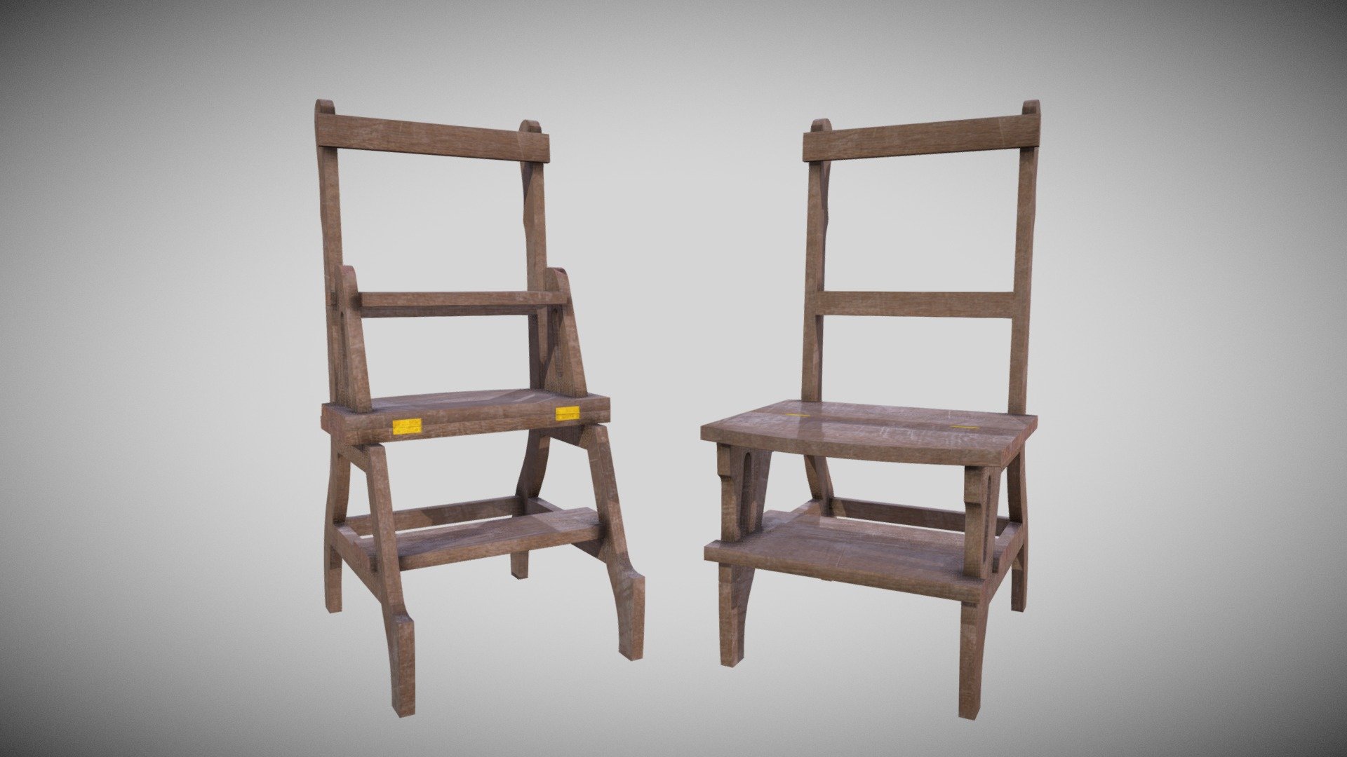 Chair Stair Download Free 3D model by Francesco Coldesina