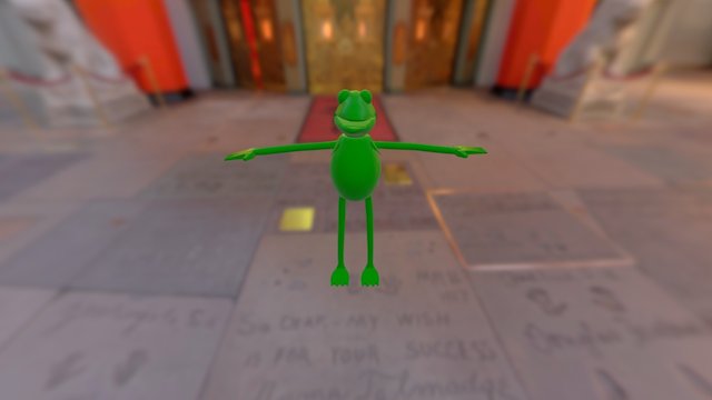 Nick C. Kermit 3D Model