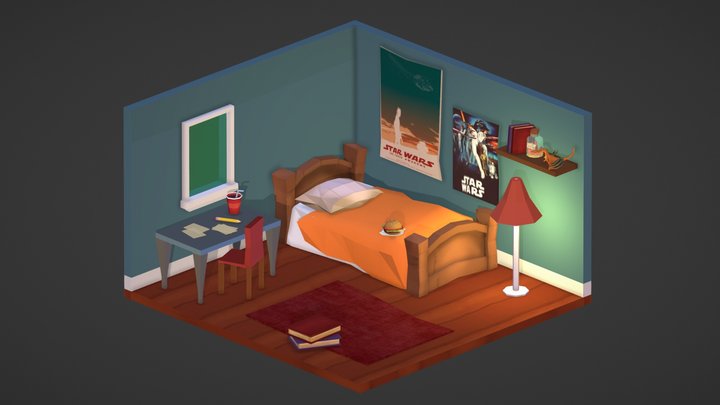 Star Wars Room 3D Model