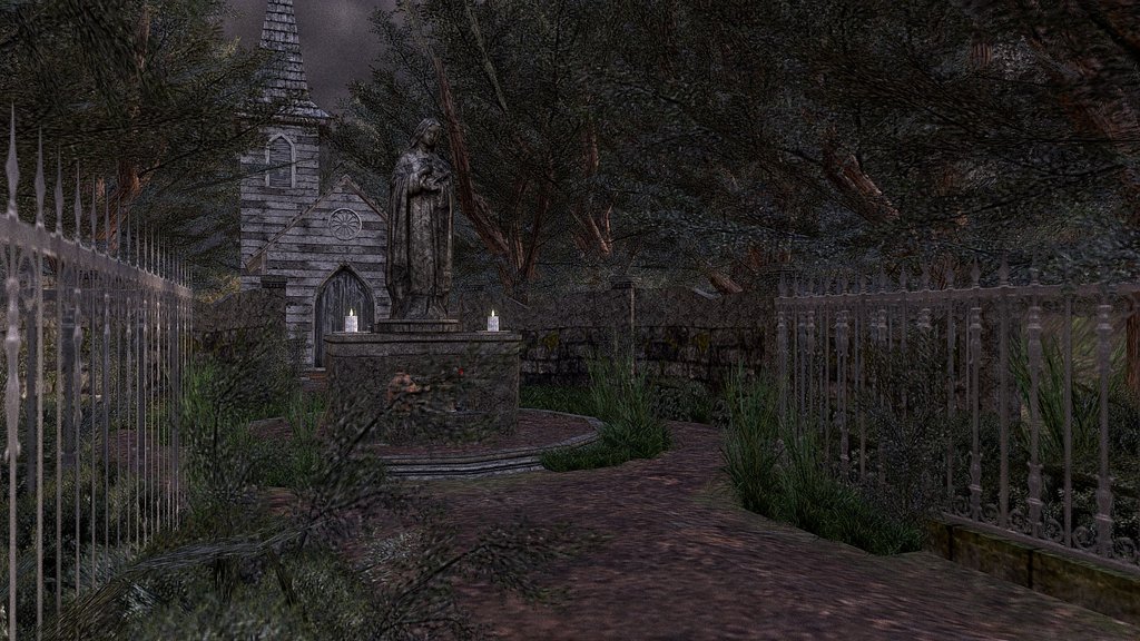 Cursed Parish PSX Environment | McPato