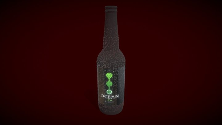 Ocean Lab Bottle 3D Model