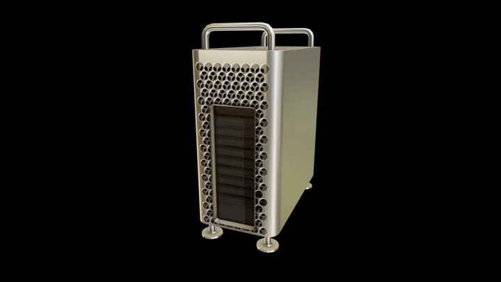 Apple Mac Pro 2019 3D Model