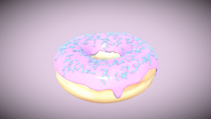 Donut 3D Model