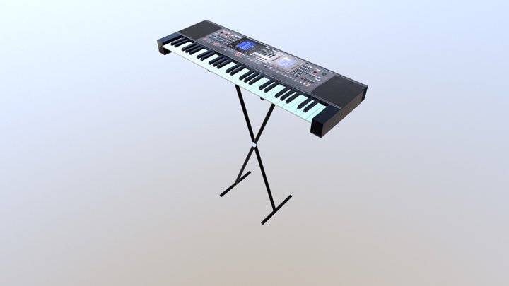 Keyboard FBX 3D Model