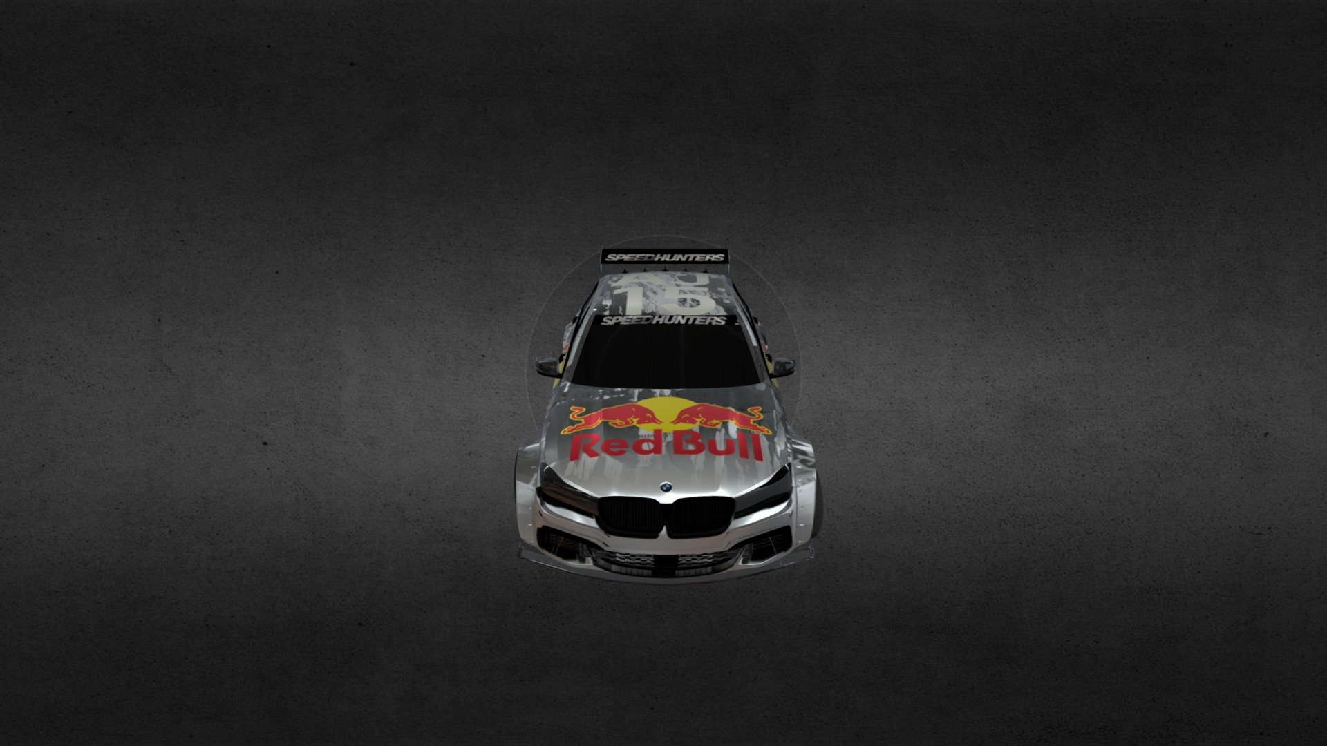 BMW M7 with Kit and RedBull Livery