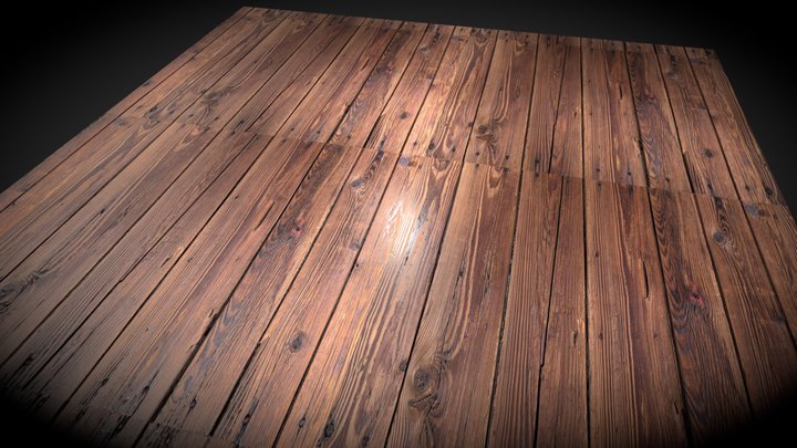 mat test wood 3D Model