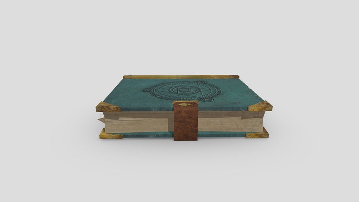 GART130 Spellbook 3D Model