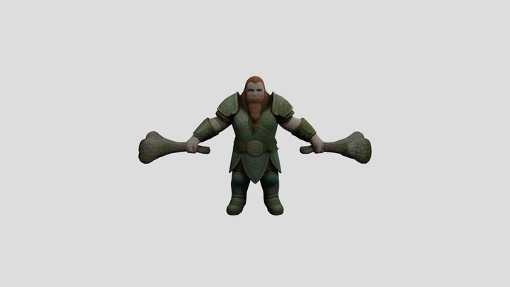 The Dagda (SMITE 2) Model – Kostenloses 3D-Modell STL