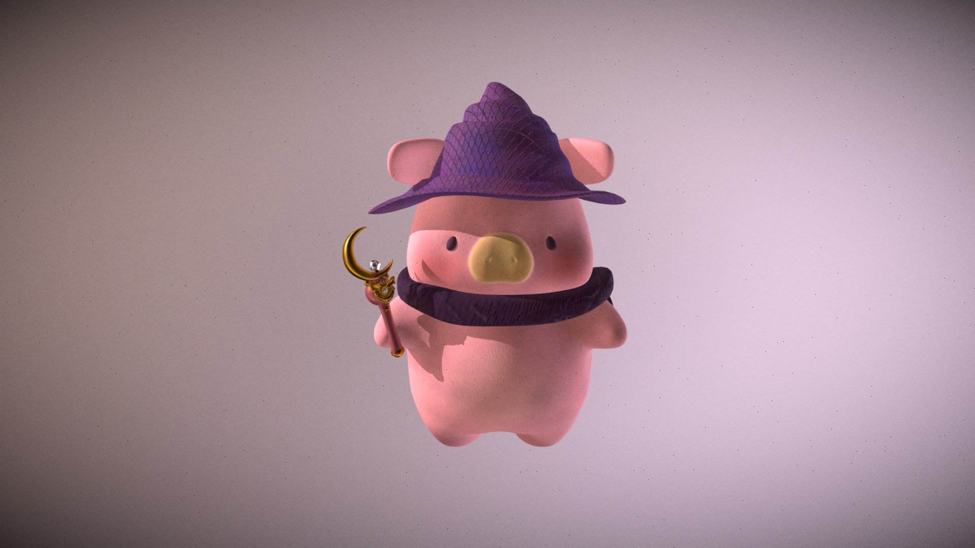 Magical Lulu Pig - 3D model by LEESIEWLING (@LEESIEWLING_123) [3739c55