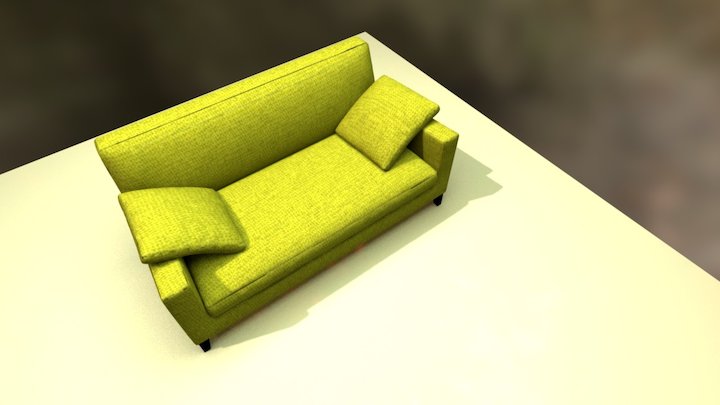Sofa2 3D Model