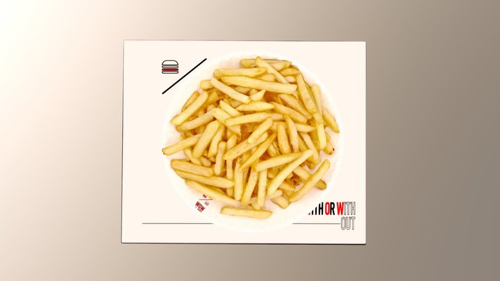 Fries 27 3D Model