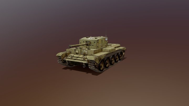 Cromwell MK IV 3D Model