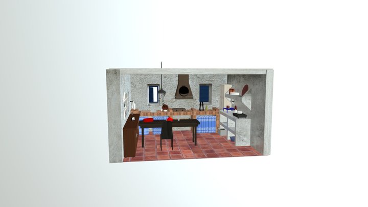 Rime Kitchen 3D Model