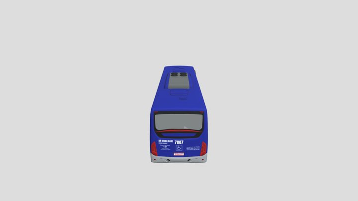Marcopolo bus Torino S Plus OF-1519 3D Model