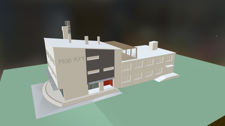 MOD HQ OFFICE 3D Model