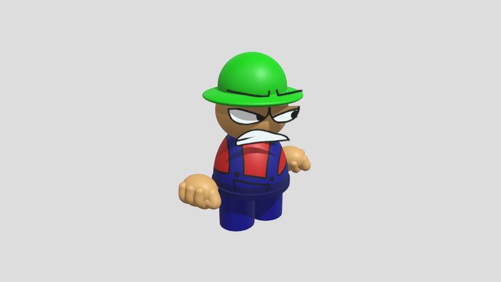 3D Bambi Disruption by Matt 3D Model