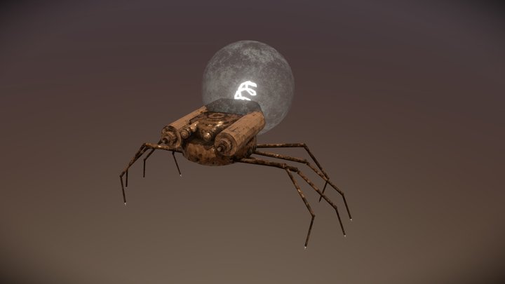 Steampunk Spiderbot