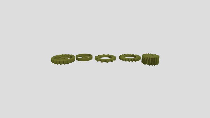 Gears 3D Model