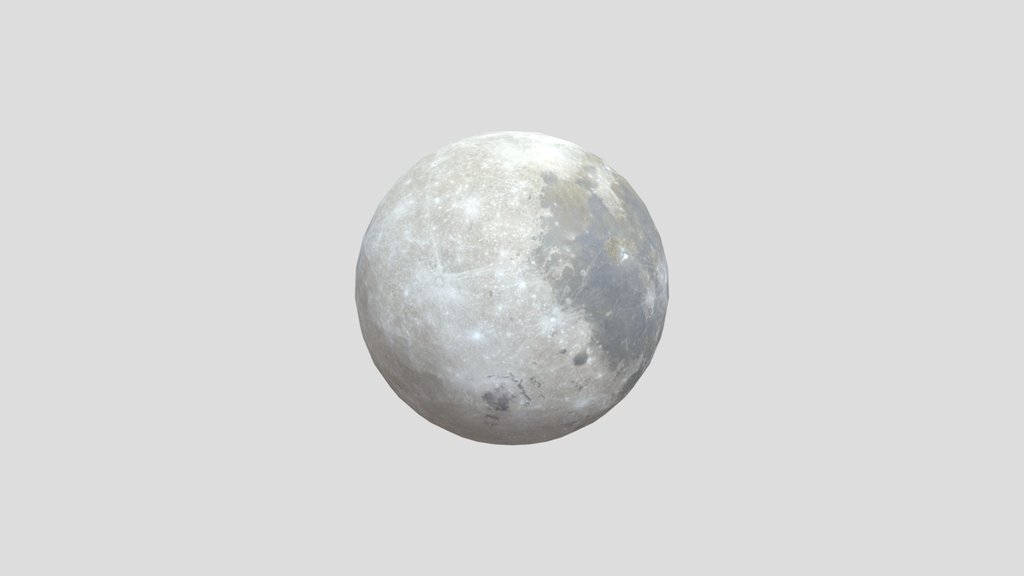 Moon 3D Model