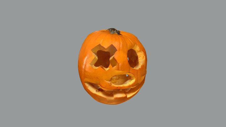XO_Pumpkin 3D Model