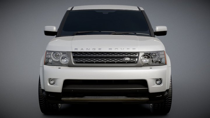 2010 Land Rover Range Rover Sport 3D Model