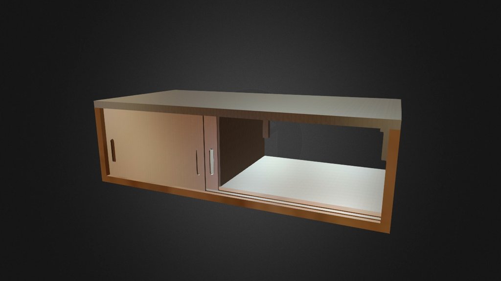 Salon Placard Bas Portes Coulissantes