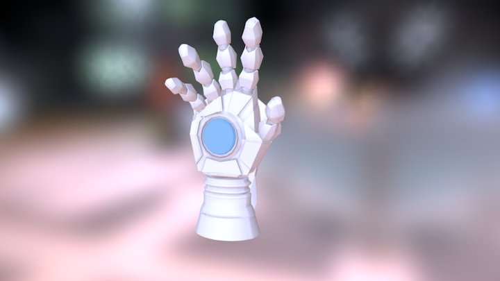 Iron Man Hand 3D Model