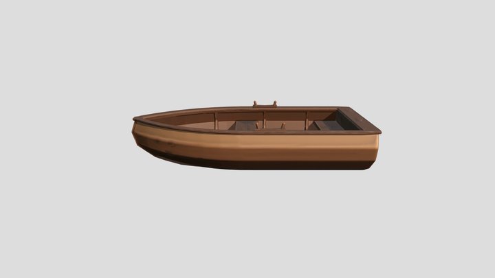 Rowboat 3D Model