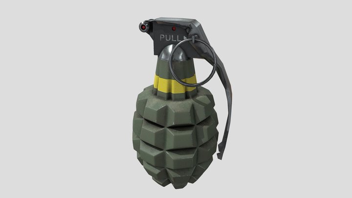 Grenade 3D Model