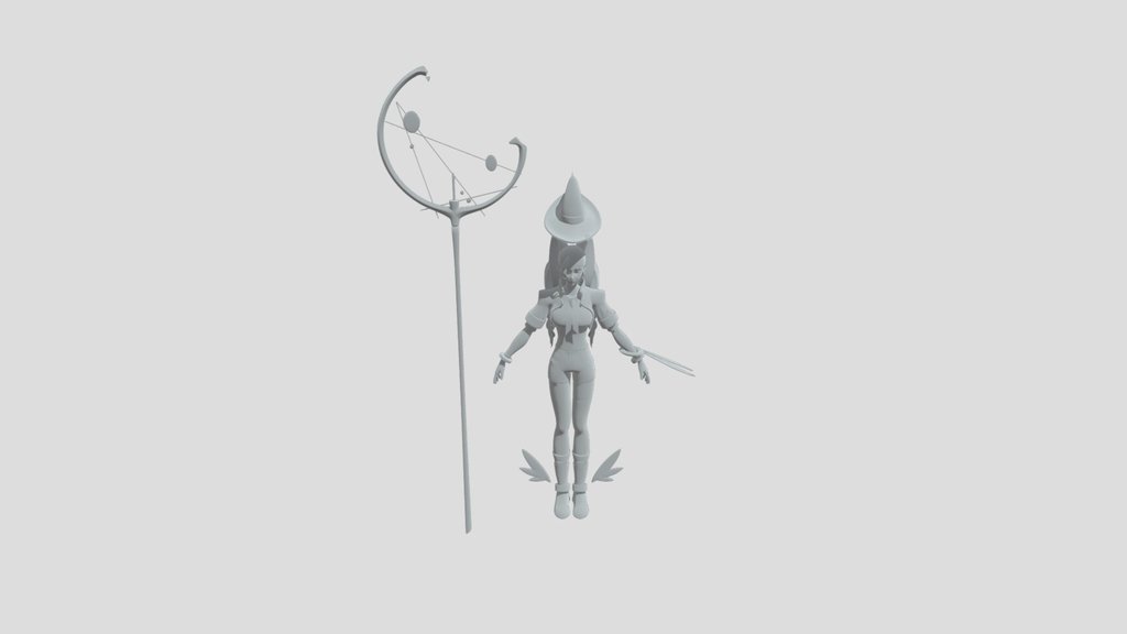 Fully Rigged Anime Girl