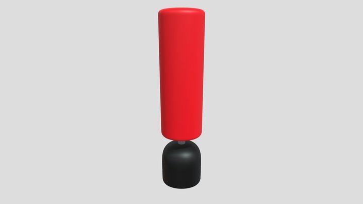 easy standing punchingbag 3D Model