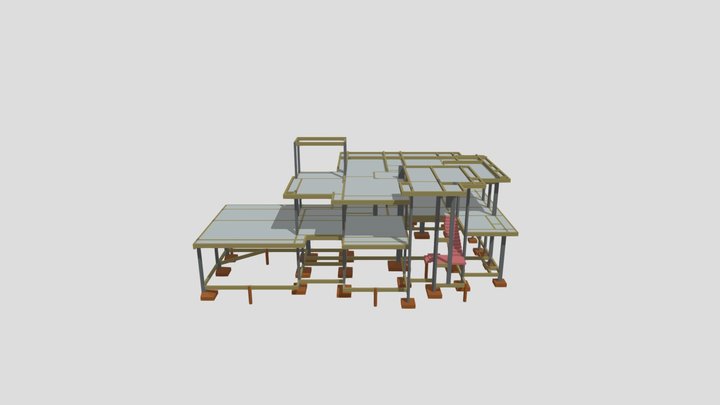 Projeto Estrutural Guto - ProjCom 3D Model