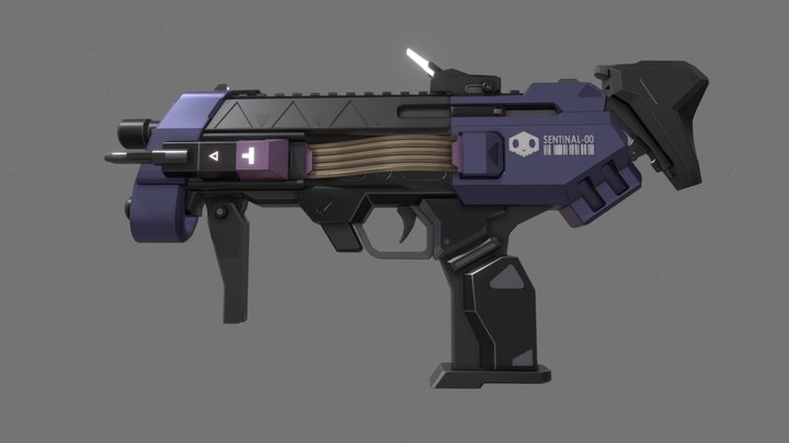 Sombra smg 3D Model