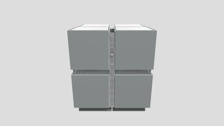 Connection Machine CM2 3D Model