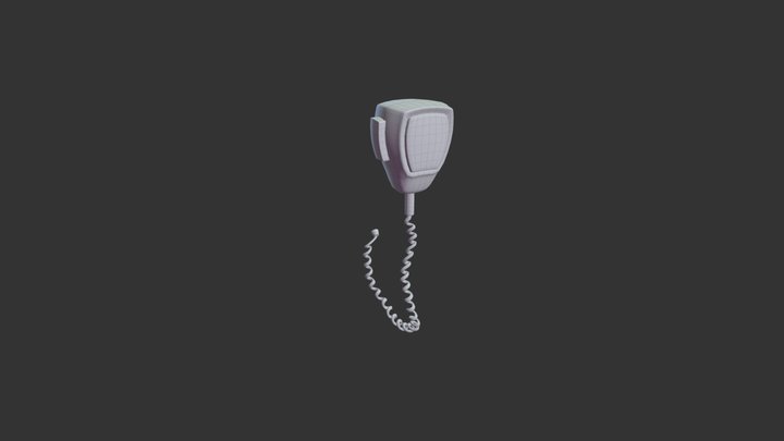 Radio 3D Model