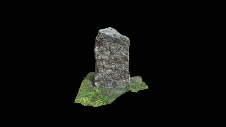 U 454, Kumla Odensala 3D Model