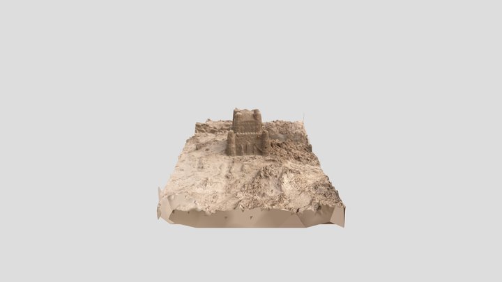 Sand Castle 3D Model