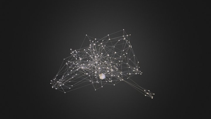 Knowledge Network 3D Model