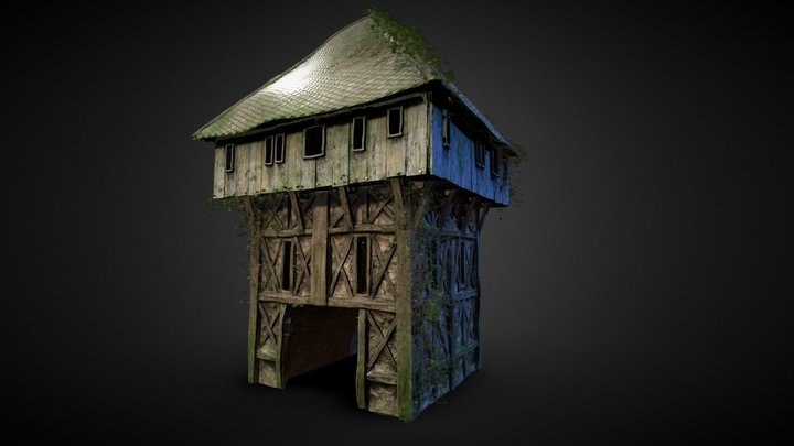 Medieval tower 3D Model