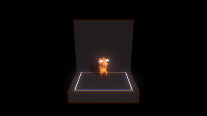 Trashimals 1 - Fox 3D Model