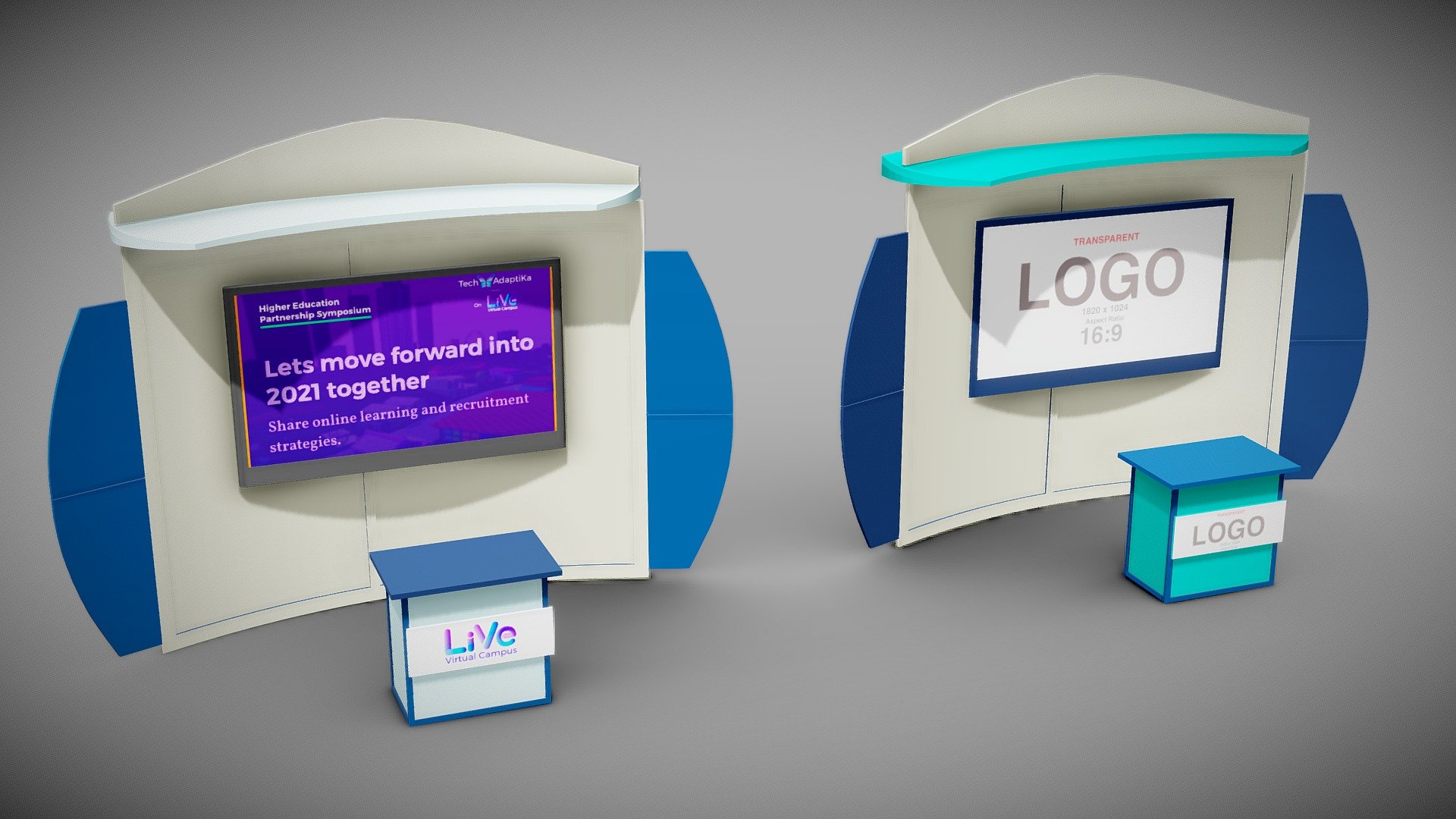 Tech-Adaptika - Small Booth 01 Sample
